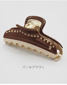 アレクサンドルドゥパリ　ヘアクリップ ブラウン スワロフスキー付 楽天市場】【ポイント5倍 9/15】アレクサンドルドゥパリ